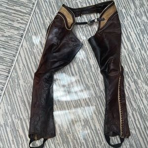 Leather chaps